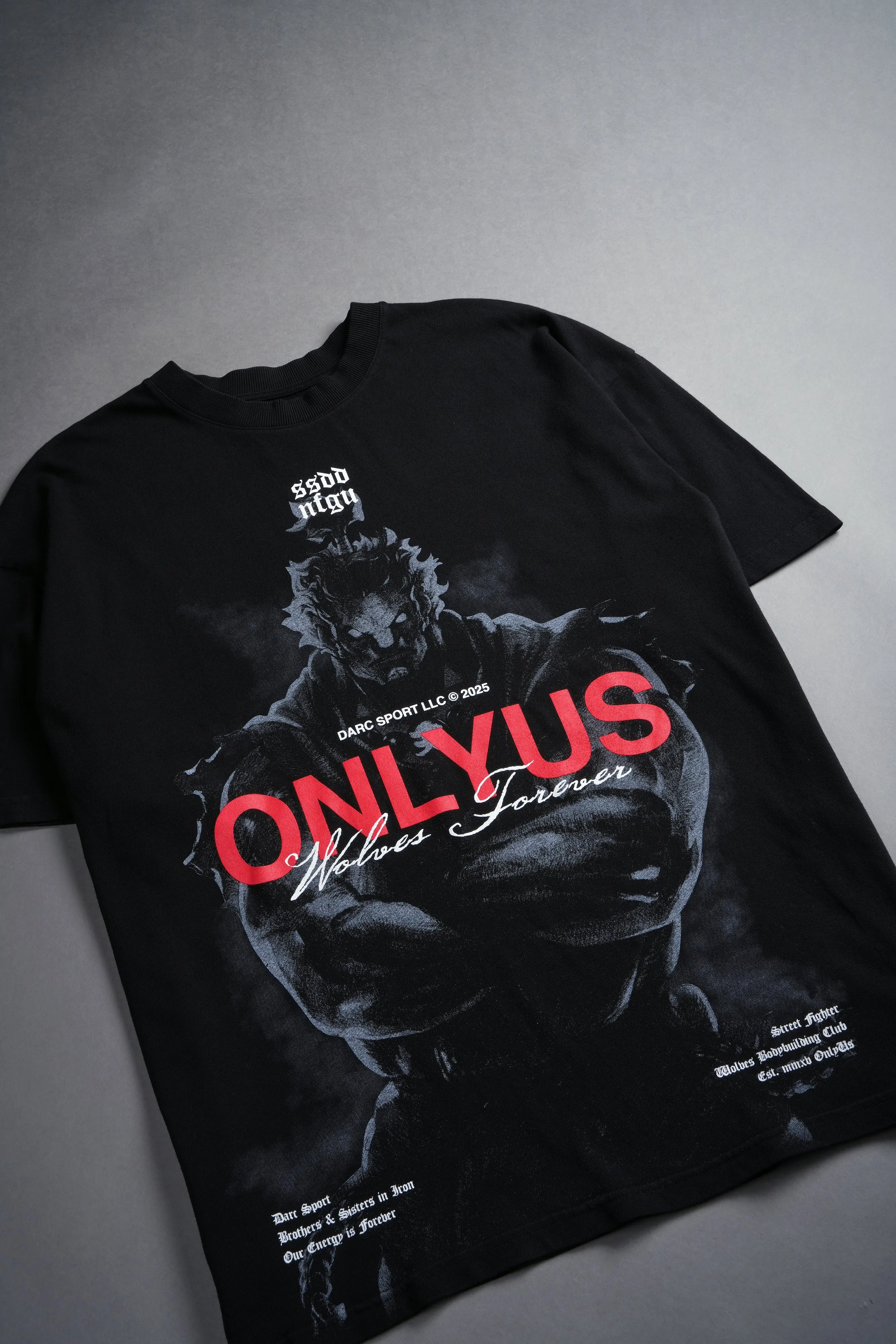Messatsu "Premium" Oversized Tee in Black