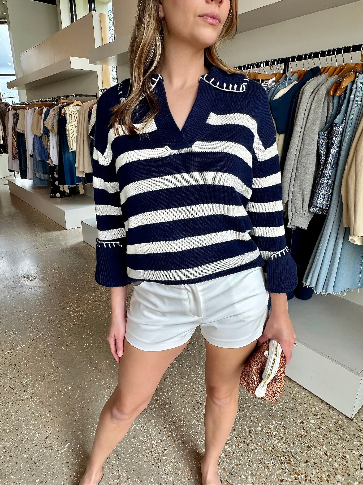 Navy Ivory Athena
