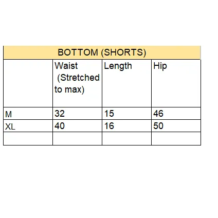 Red Cotton Lounge Shorts – Christmas Edition