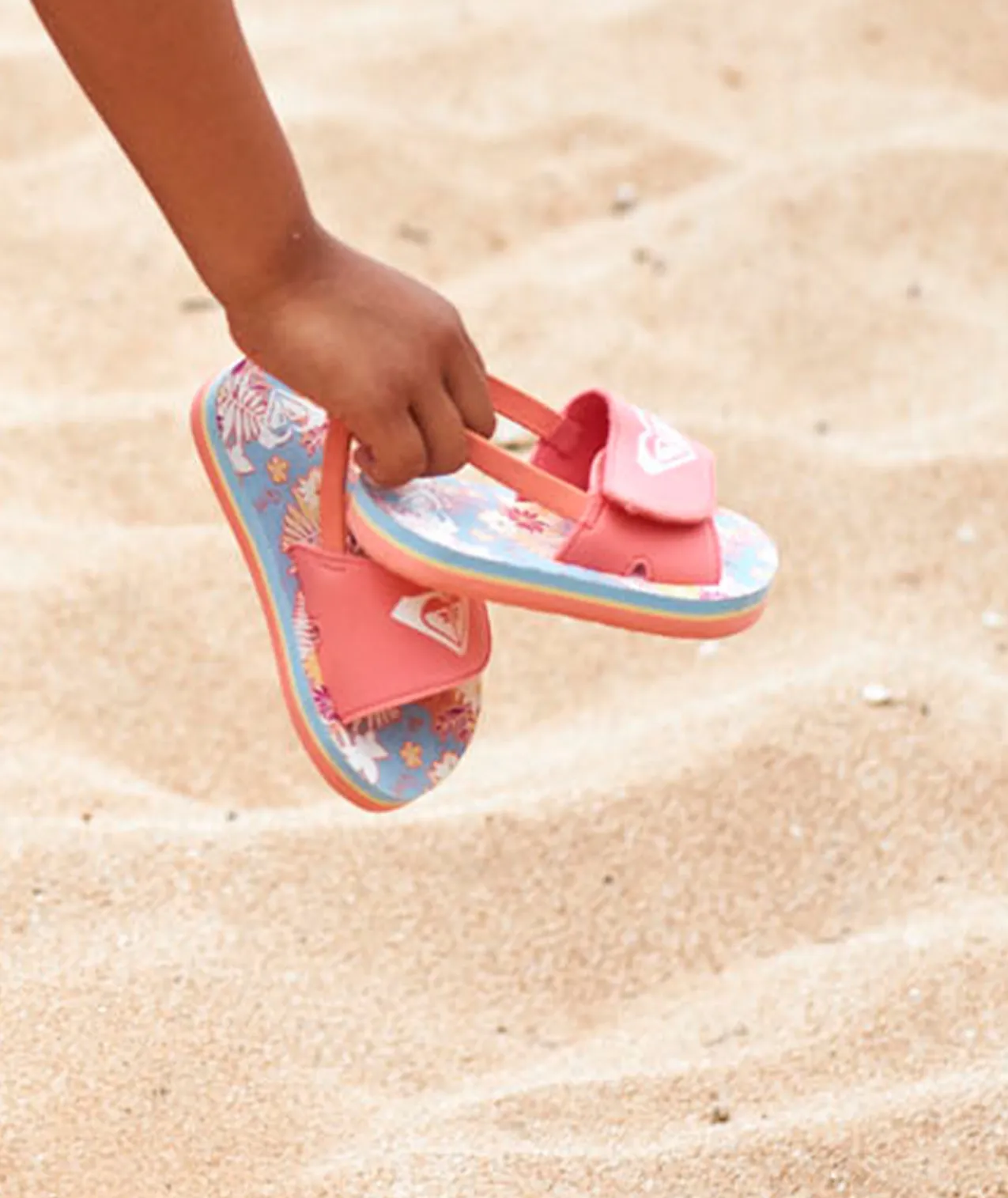 Roxy TW Finn Sandal-Peach Cream