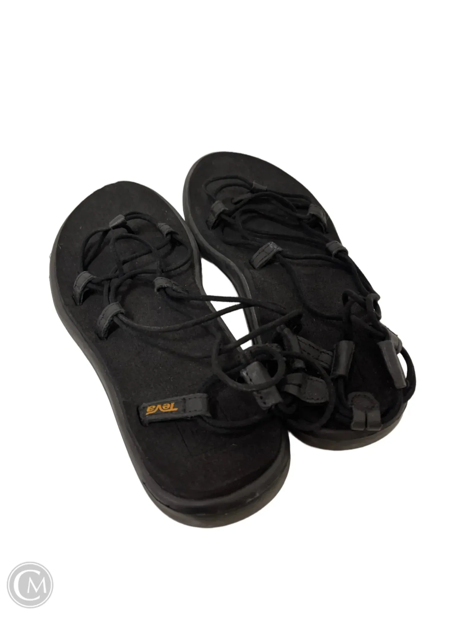 Sandals Flats By Teva In Black, Size: 9