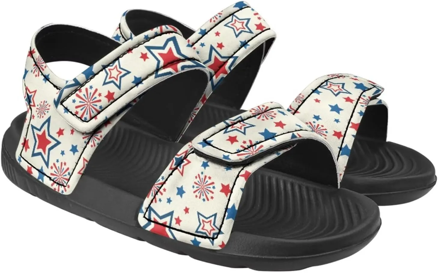 Sandals for Kids Girls Toddler Summer Shoes Slip On Boy Girls Summer Sandals Adjustable Outdoor Slipper Shoes