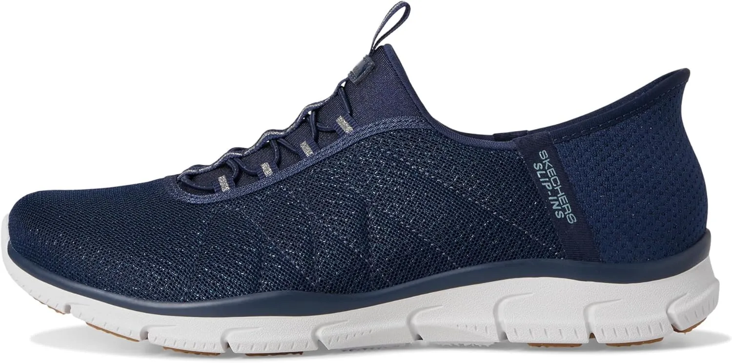 Skechers Women's Brilliance-Night Shift Hands Free Slip-ins Sneaker