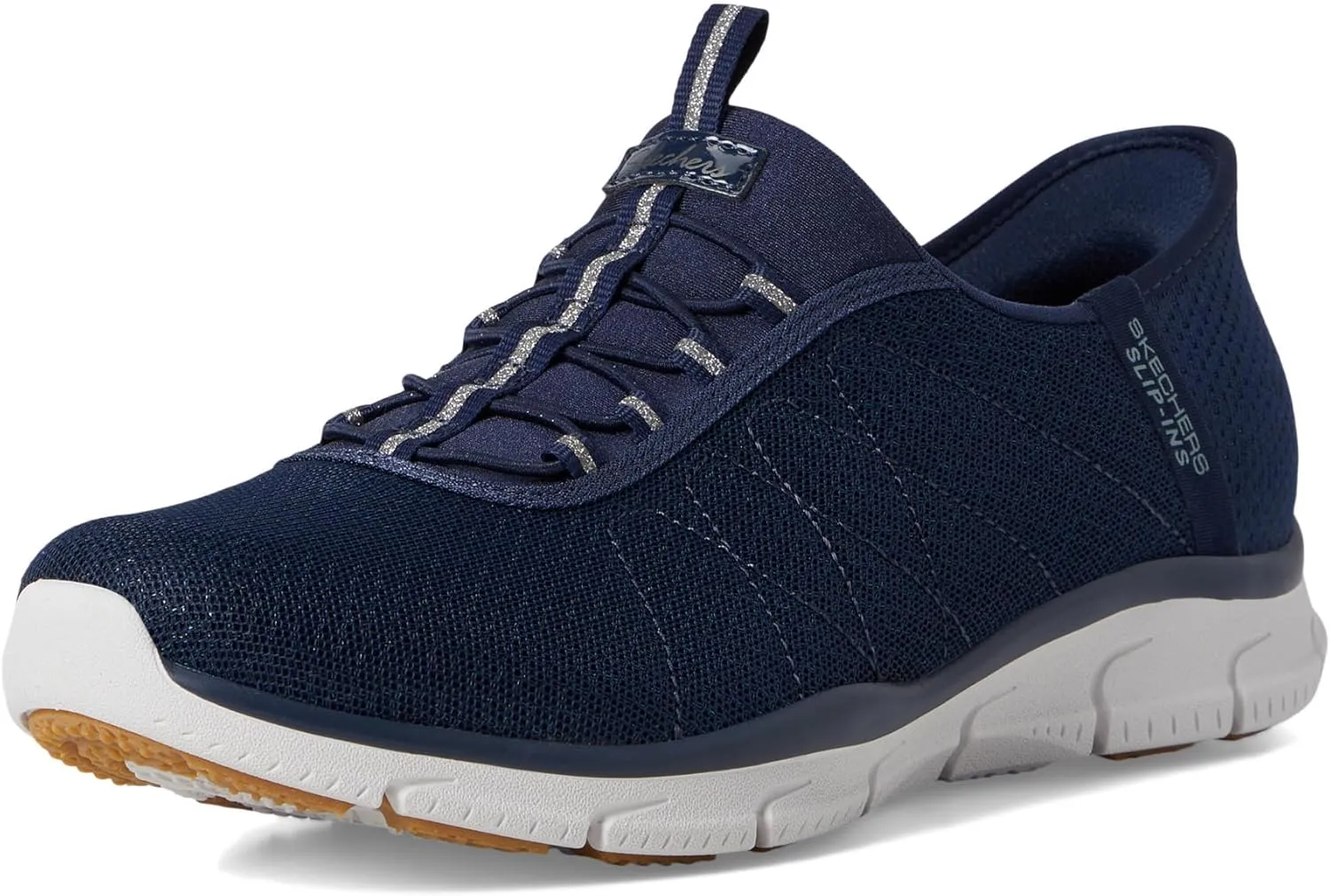 Skechers Women's Brilliance-Night Shift Hands Free Slip-ins Sneaker