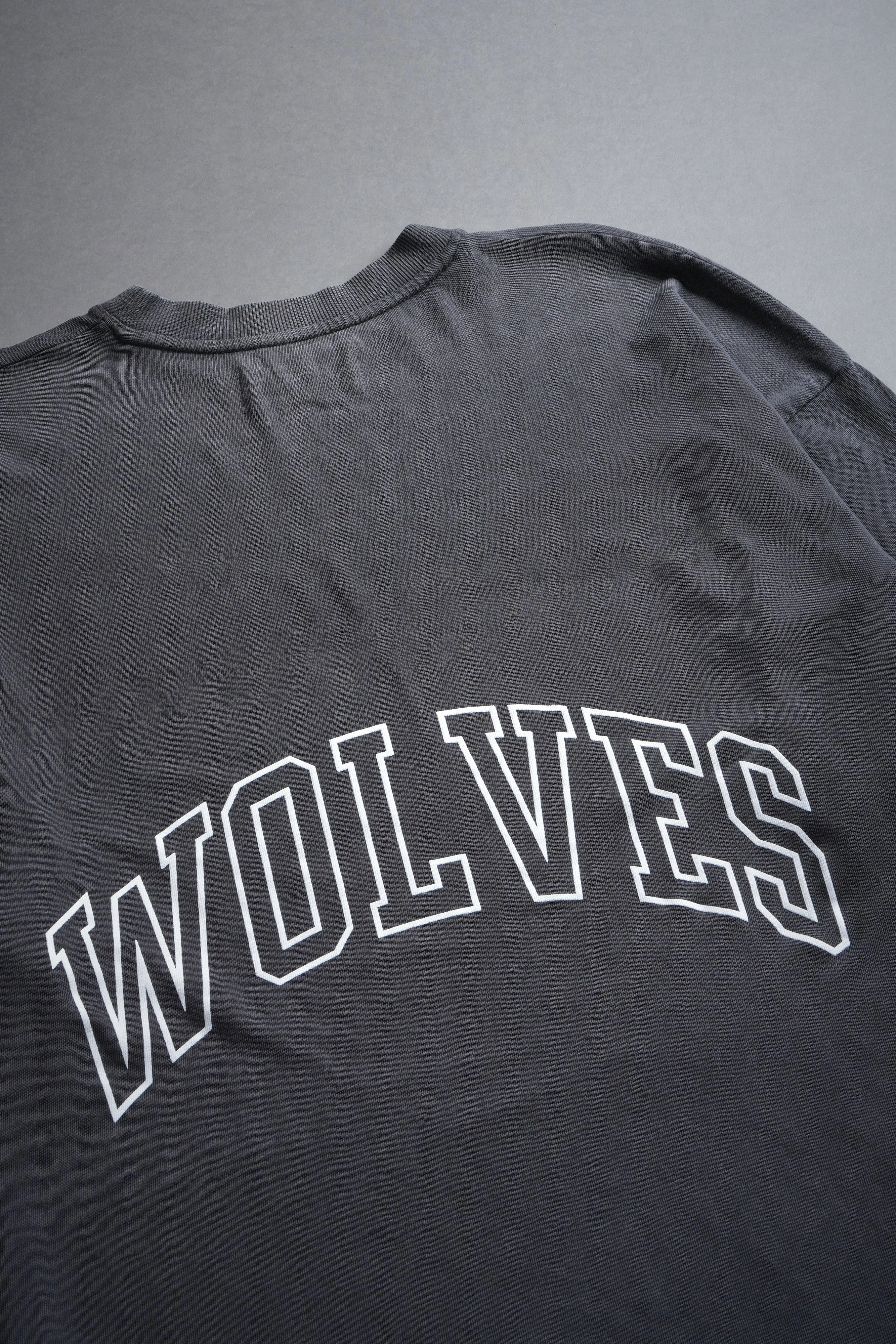 Son Of Odin "Premium" Oversized Tee in Wolf Gray