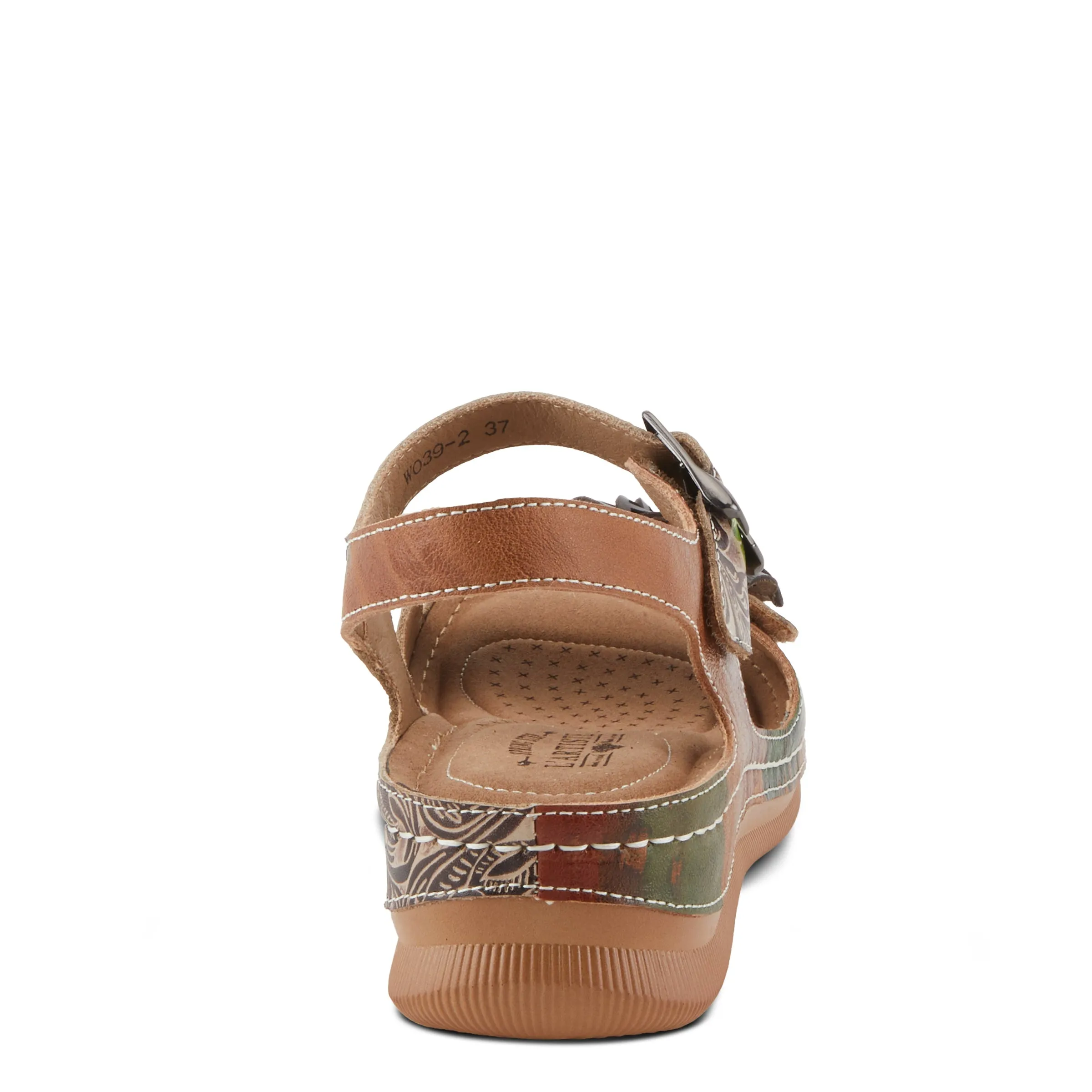 Spring Step Shoes L'Artiste Jenella Sandals Women’s Hand Painted Leather