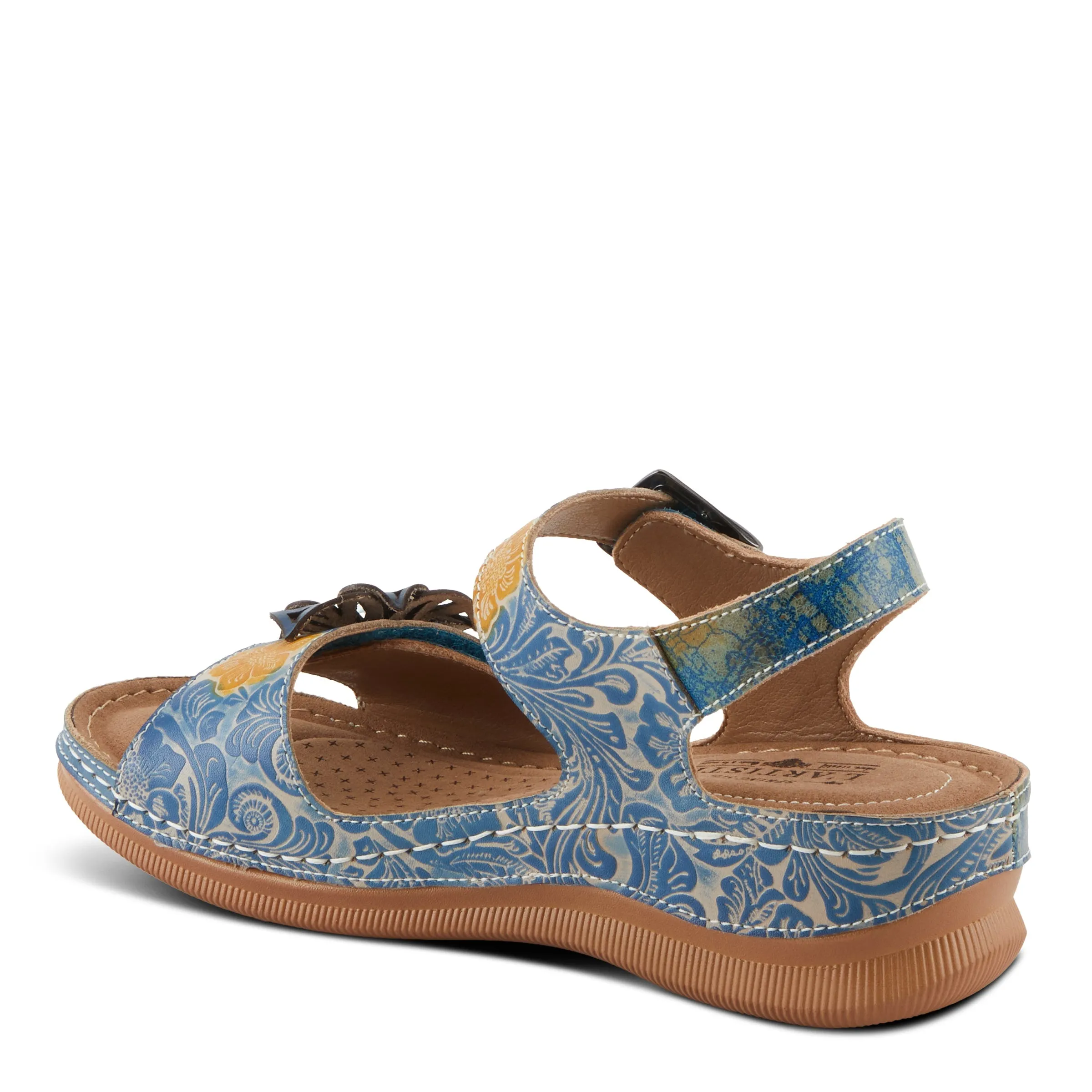 Spring Step Shoes L'Artiste Jenella Sandals Women’s Hand Painted Leather