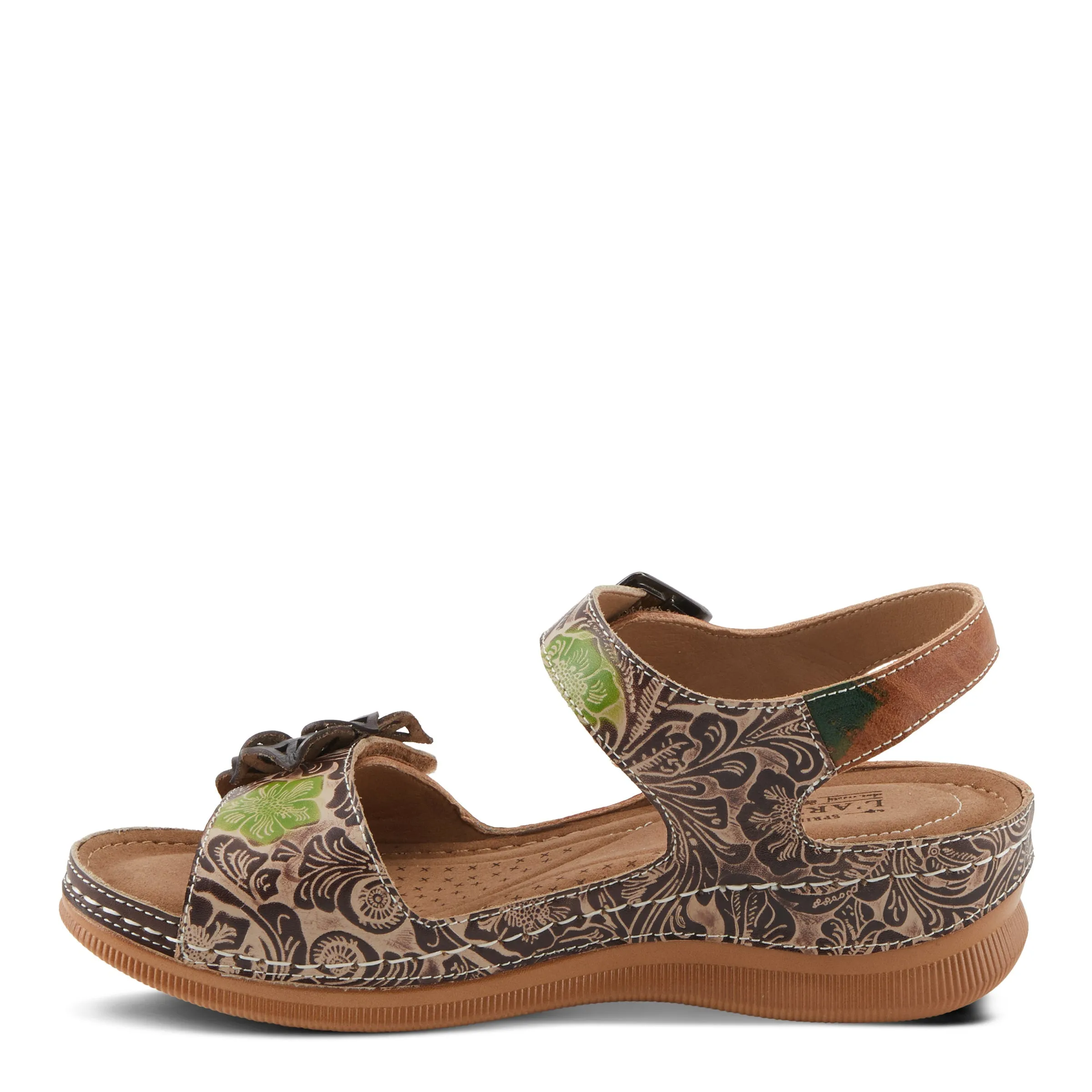 Spring Step Shoes L'Artiste Jenella Sandals Women’s Hand Painted Leather