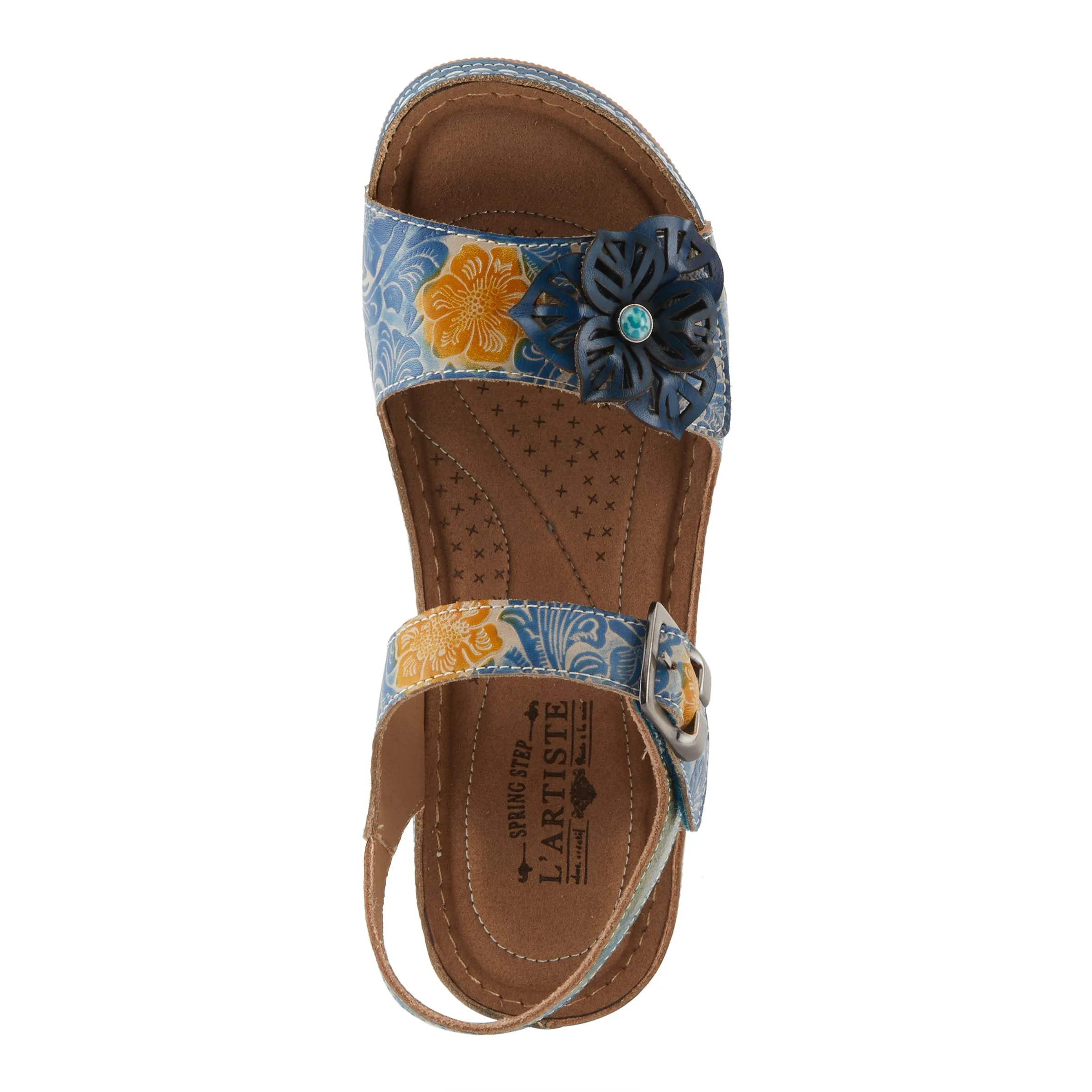 Spring Step Shoes L'Artiste Jenella Sandals Women’s Hand Painted Leather