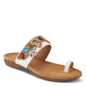 Spring Step Shoes  Patrizia Amalfi Sandals Women’s Multicolored Beaded Slide