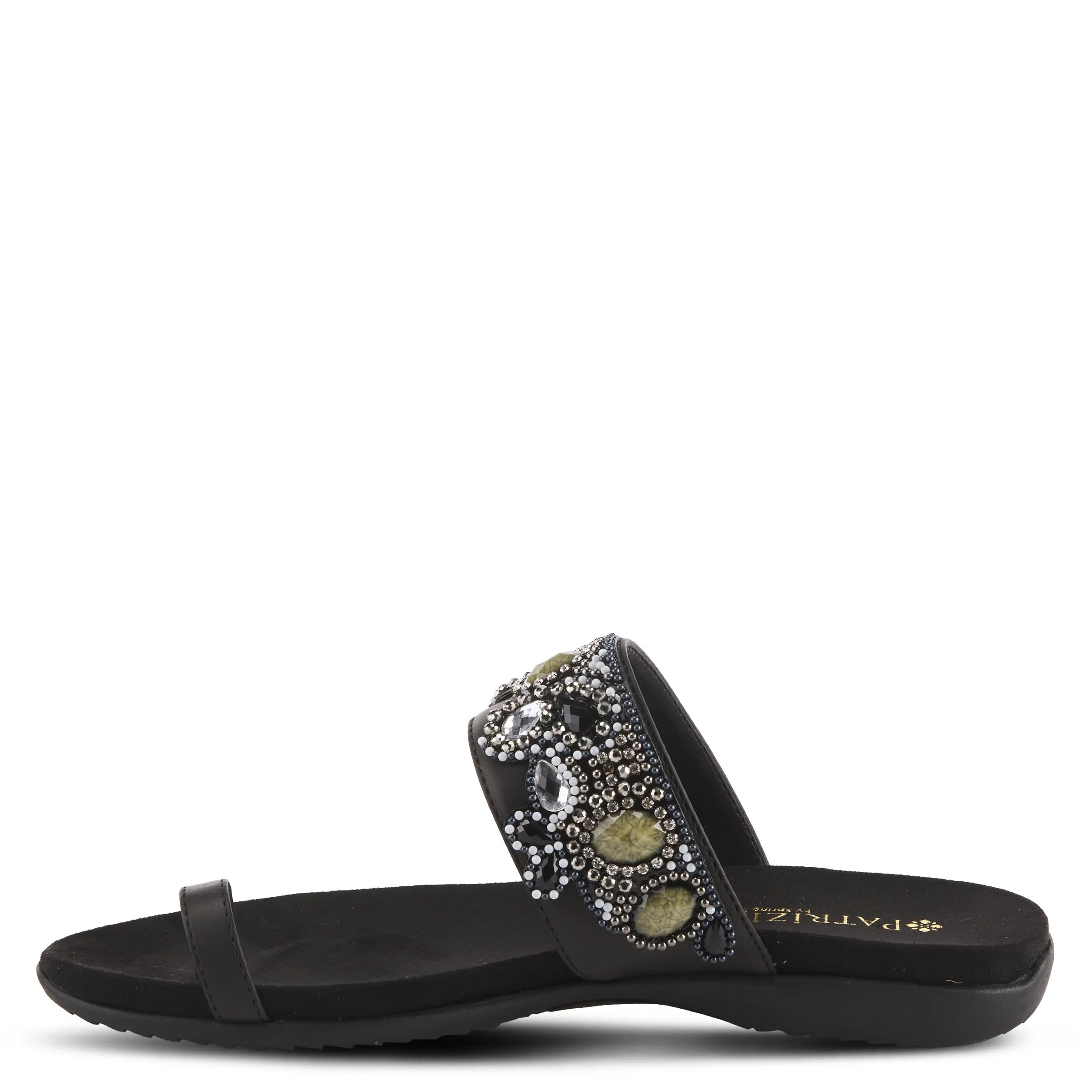 Spring Step Shoes  Patrizia Amalfi Sandals Women’s Multicolored Beaded Slide