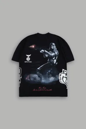 Storm Trooper "Side By Side" Series Premium Tee in Black