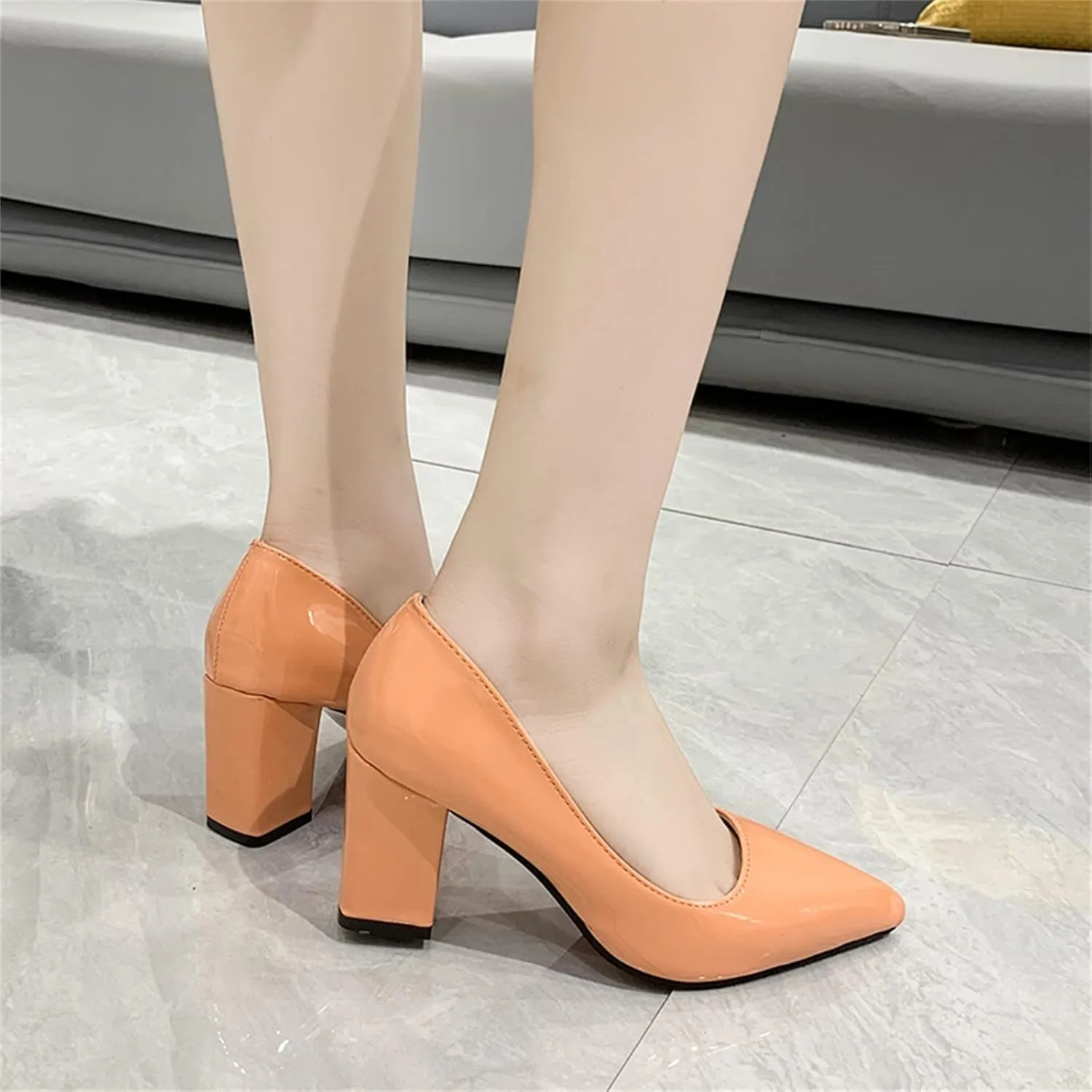 Strappy Heeled Sandals for Women Open Toe Chunky Block Heel Ankle Strap Wedding Party Shoes