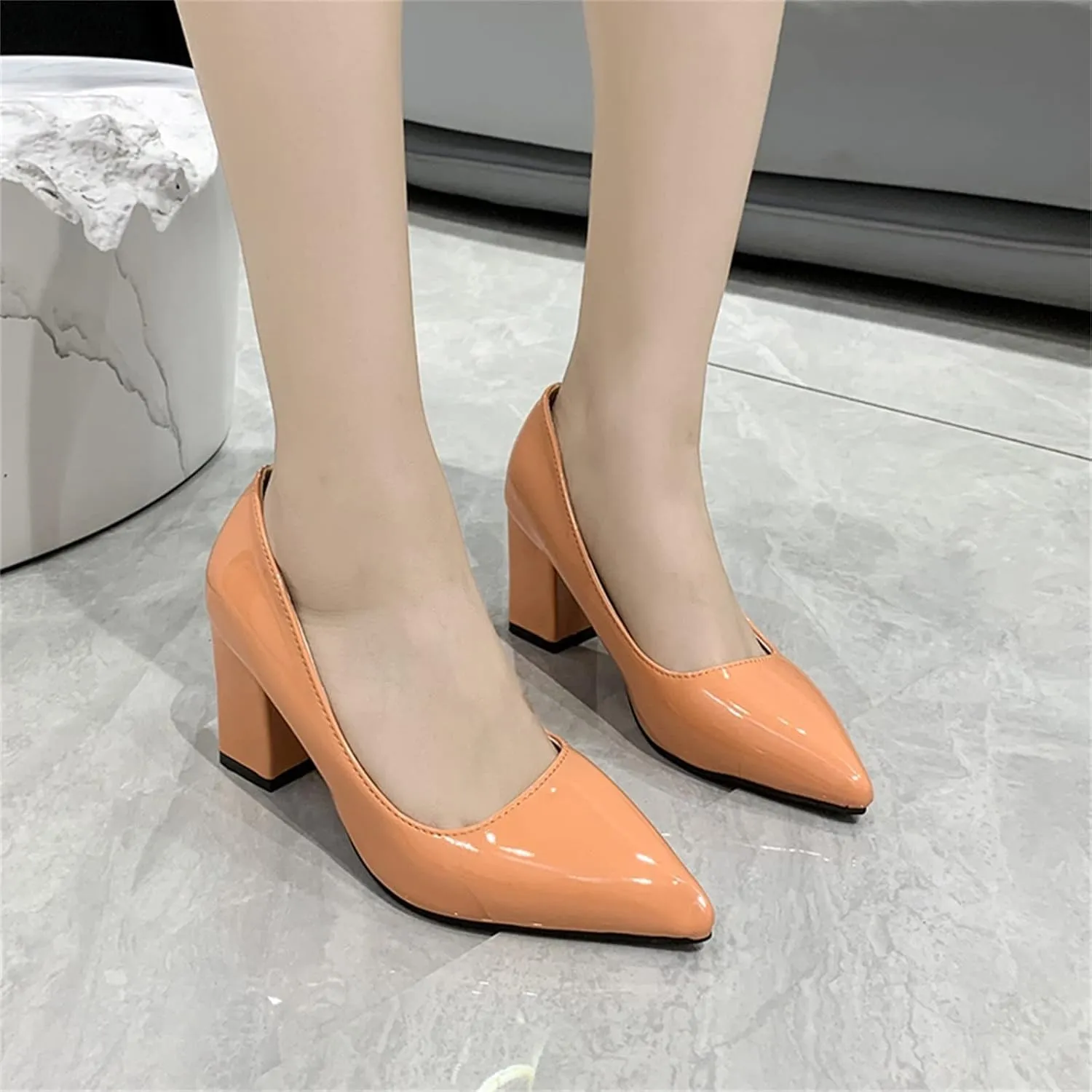 Strappy Heeled Sandals for Women Open Toe Chunky Block Heel Ankle Strap Wedding Party Shoes