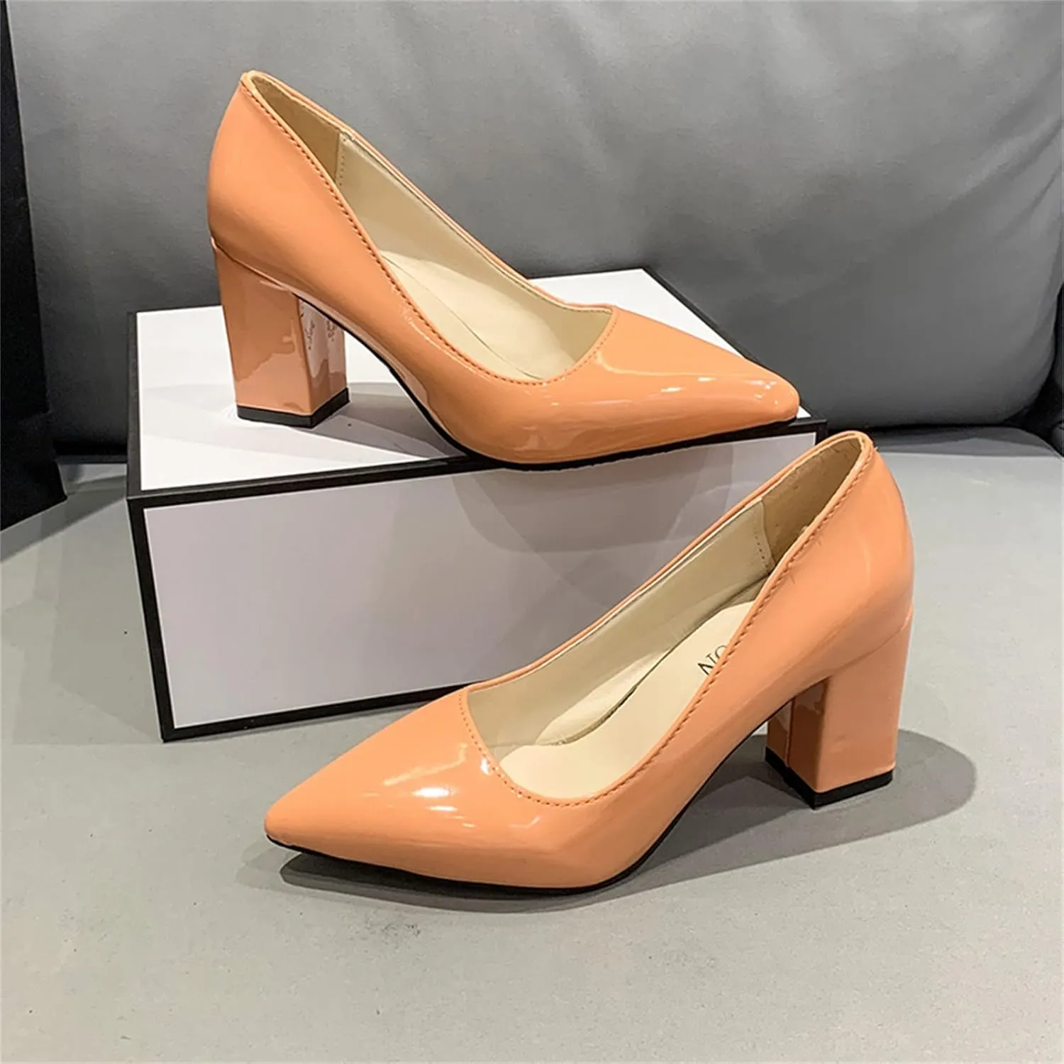 Strappy Heeled Sandals for Women Open Toe Chunky Block Heel Ankle Strap Wedding Party Shoes