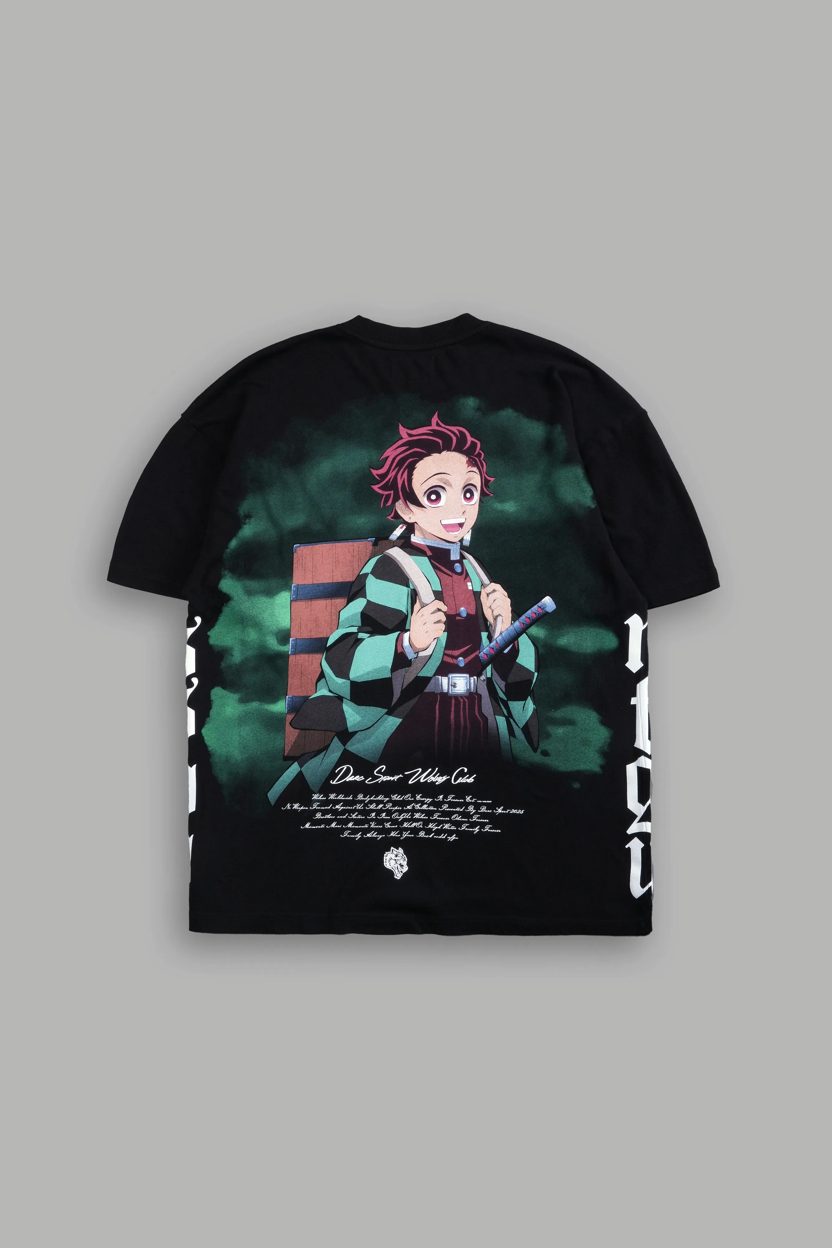 Tanjiro "Side By Side" Series Premium Tee in Black