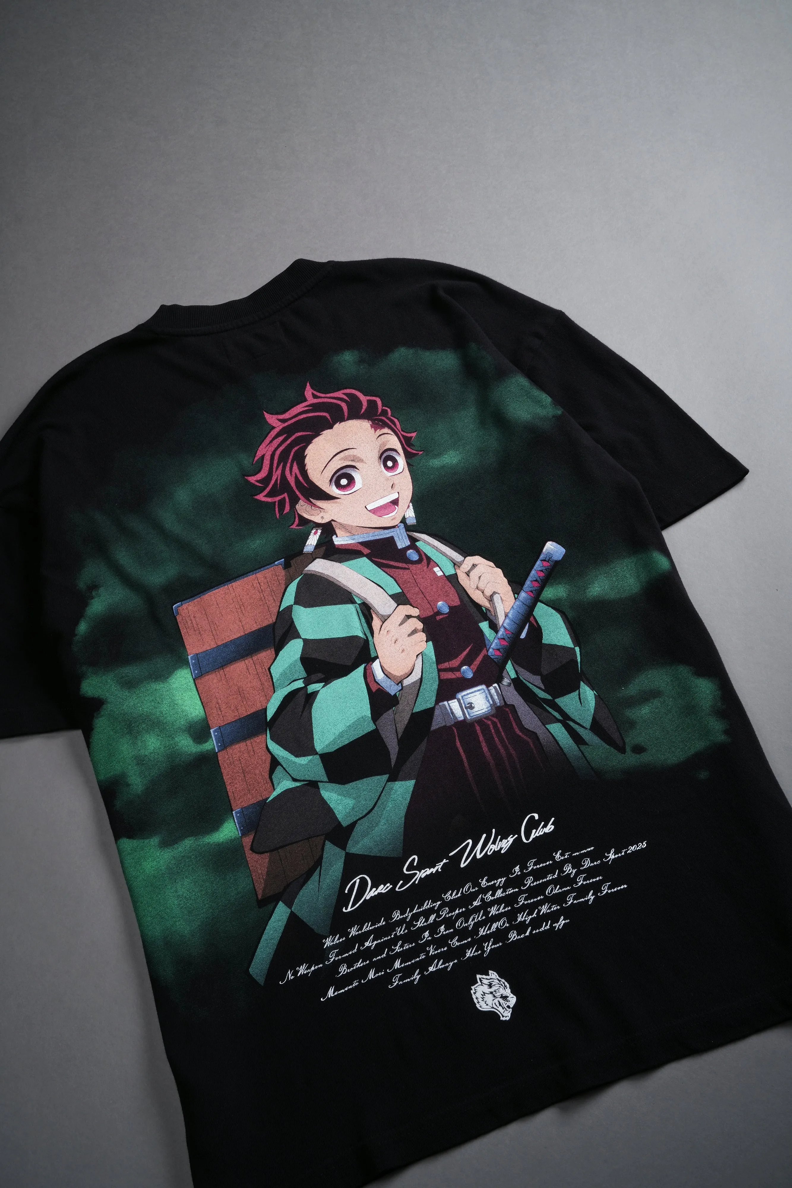 Tanjiro "Side By Side" Series Premium Tee in Black