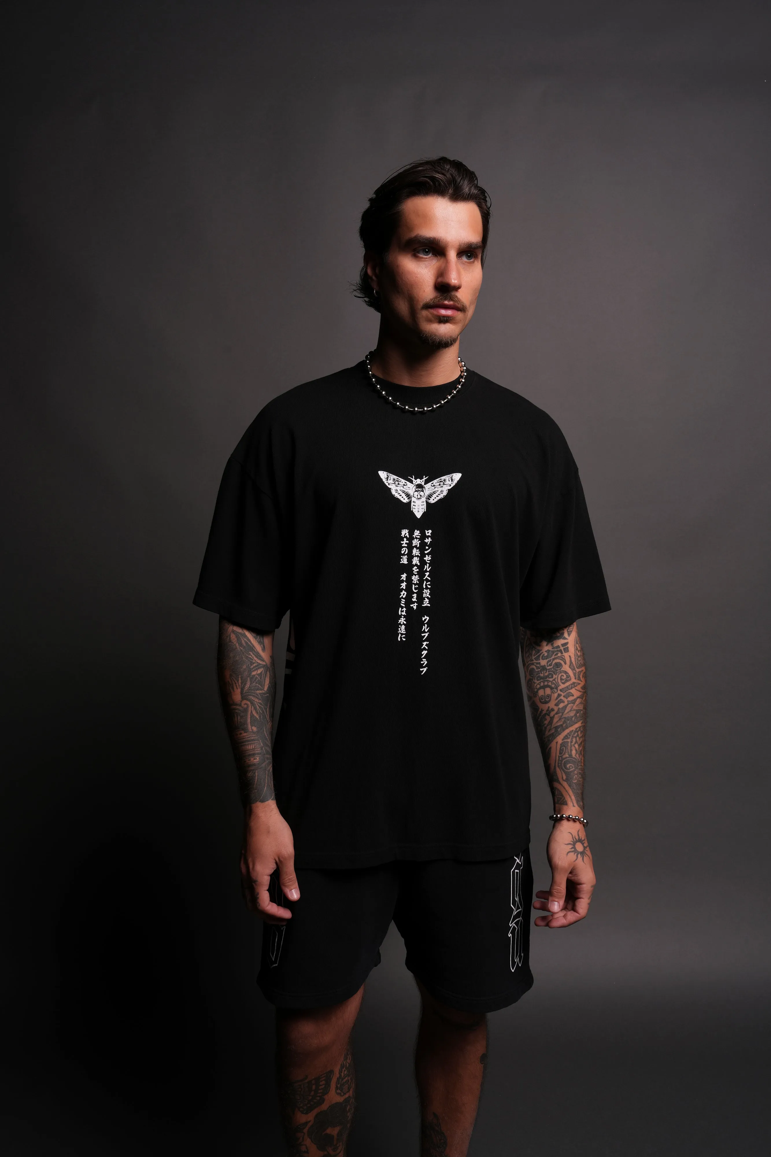 Tanjiro "Side By Side" Series Premium Tee in Black