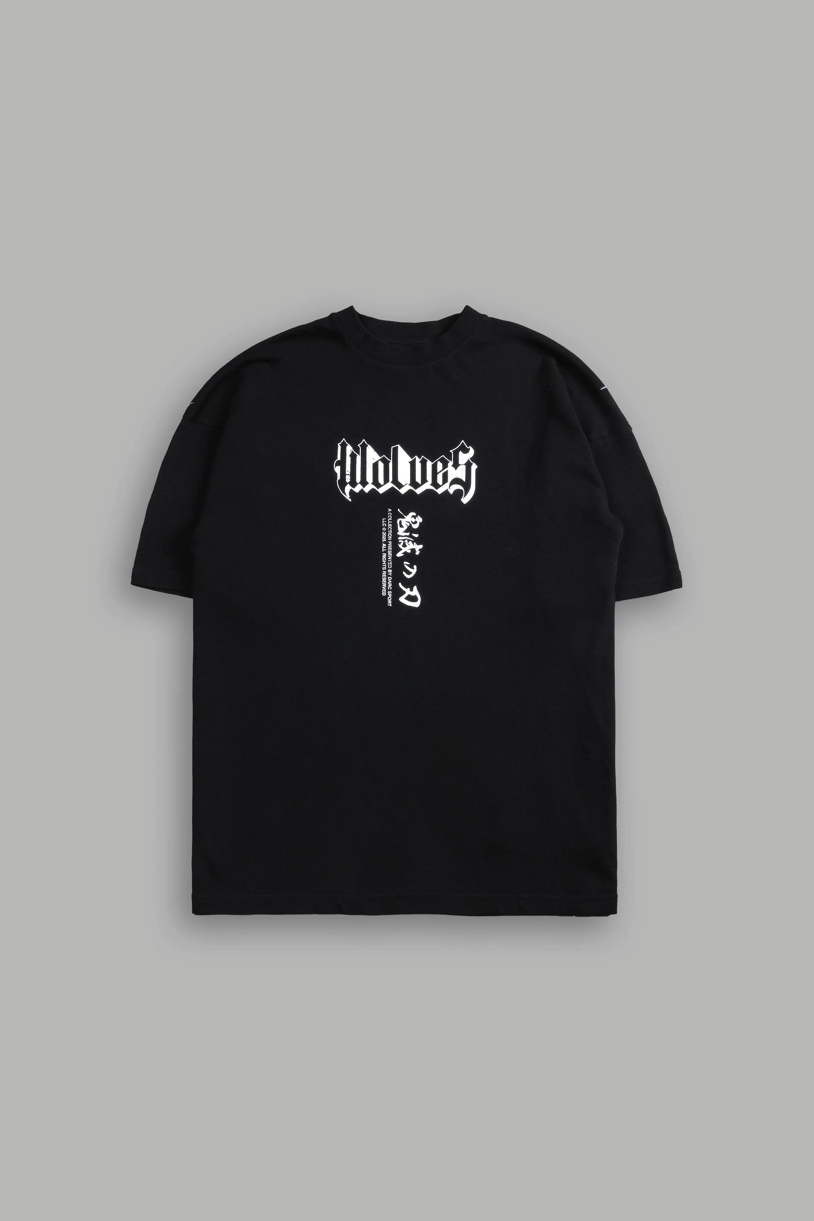 The Spider Family "Premium" Oversized Tee in Black