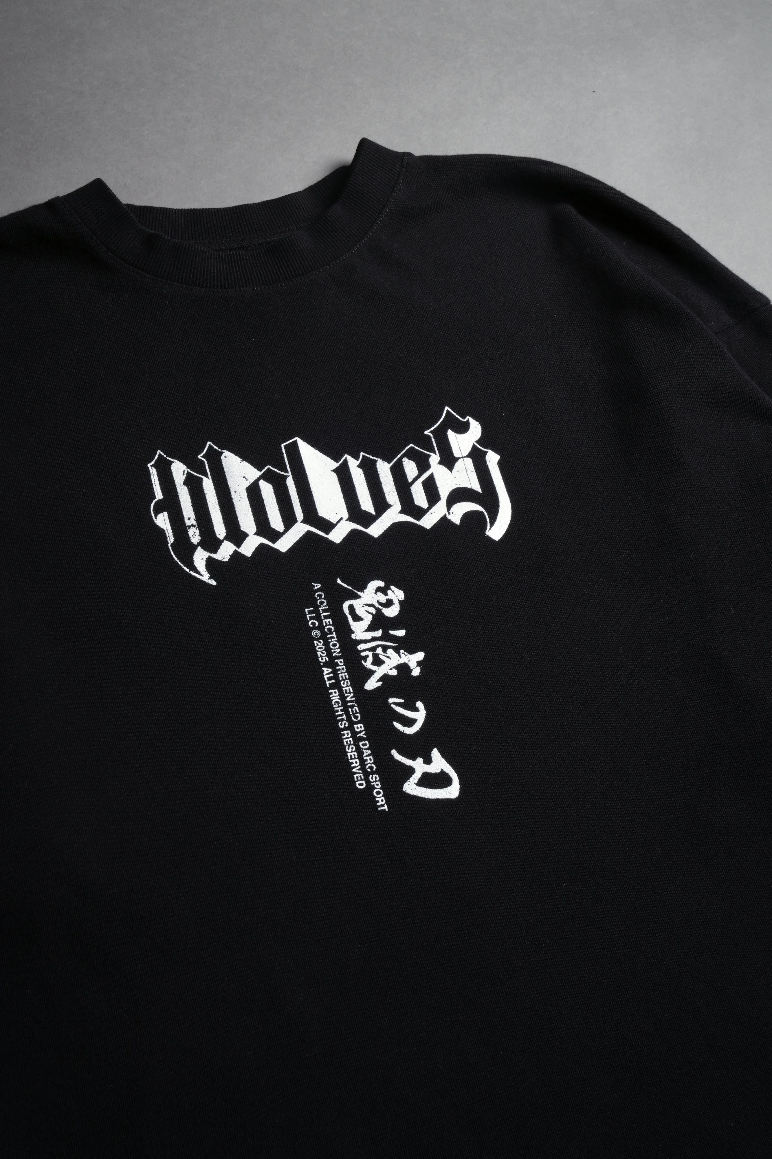 The Spider Family "Premium" Oversized Tee in Black