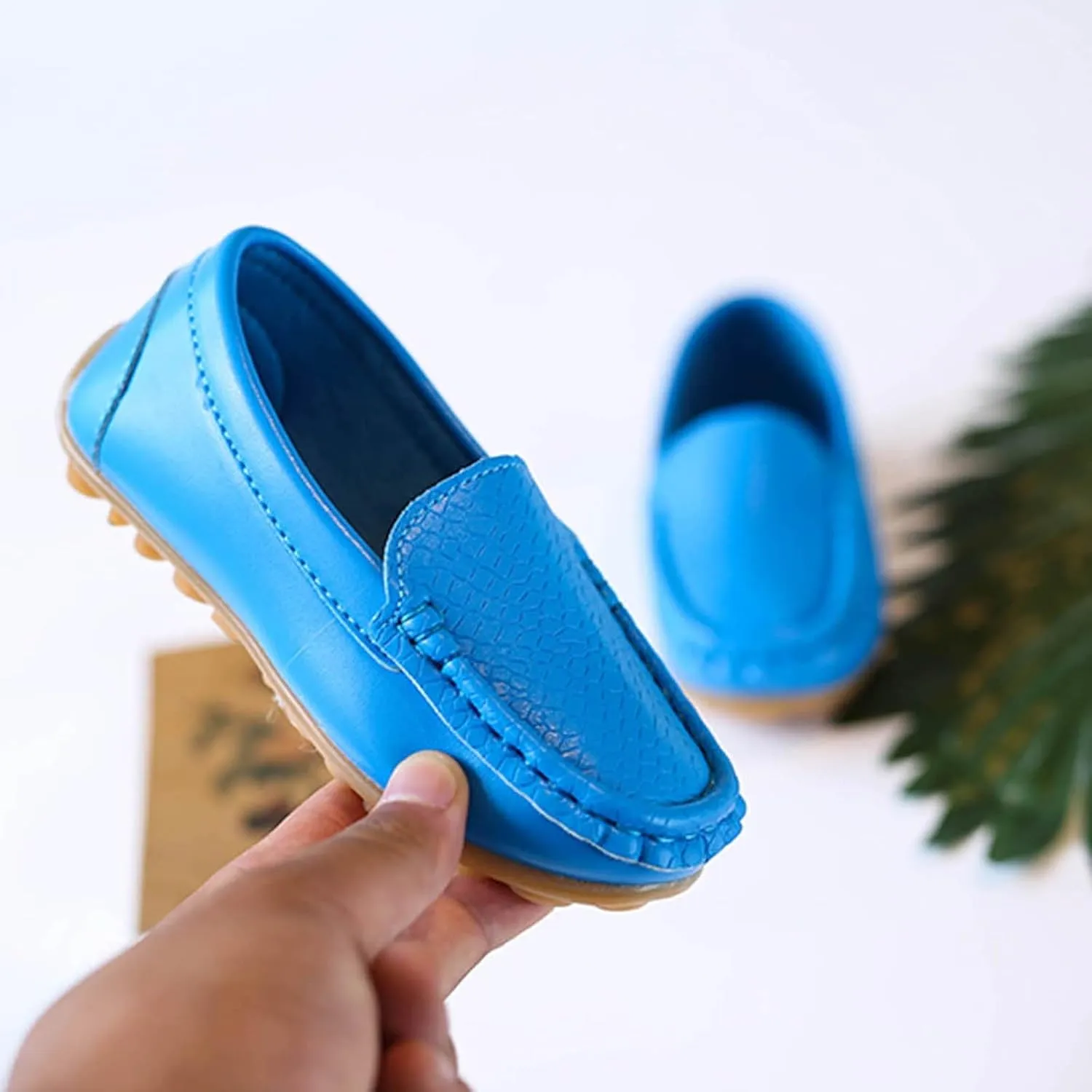 Toddler Boys Dress Shoes Kids Little Girls Flat Shoes School Shoes Solid Soft Slip On Comfy Oxford Casual Loafers