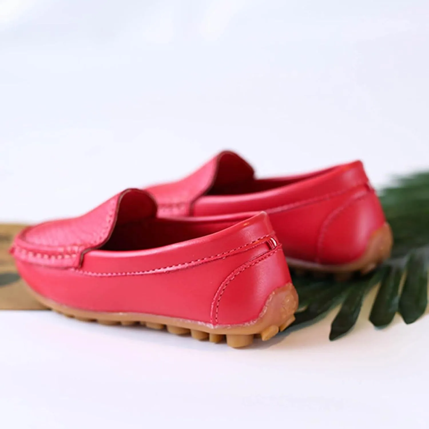 Toddler Boys Dress Shoes Kids Little Girls Flat Shoes School Shoes Solid Soft Slip On Comfy Oxford Casual Loafers