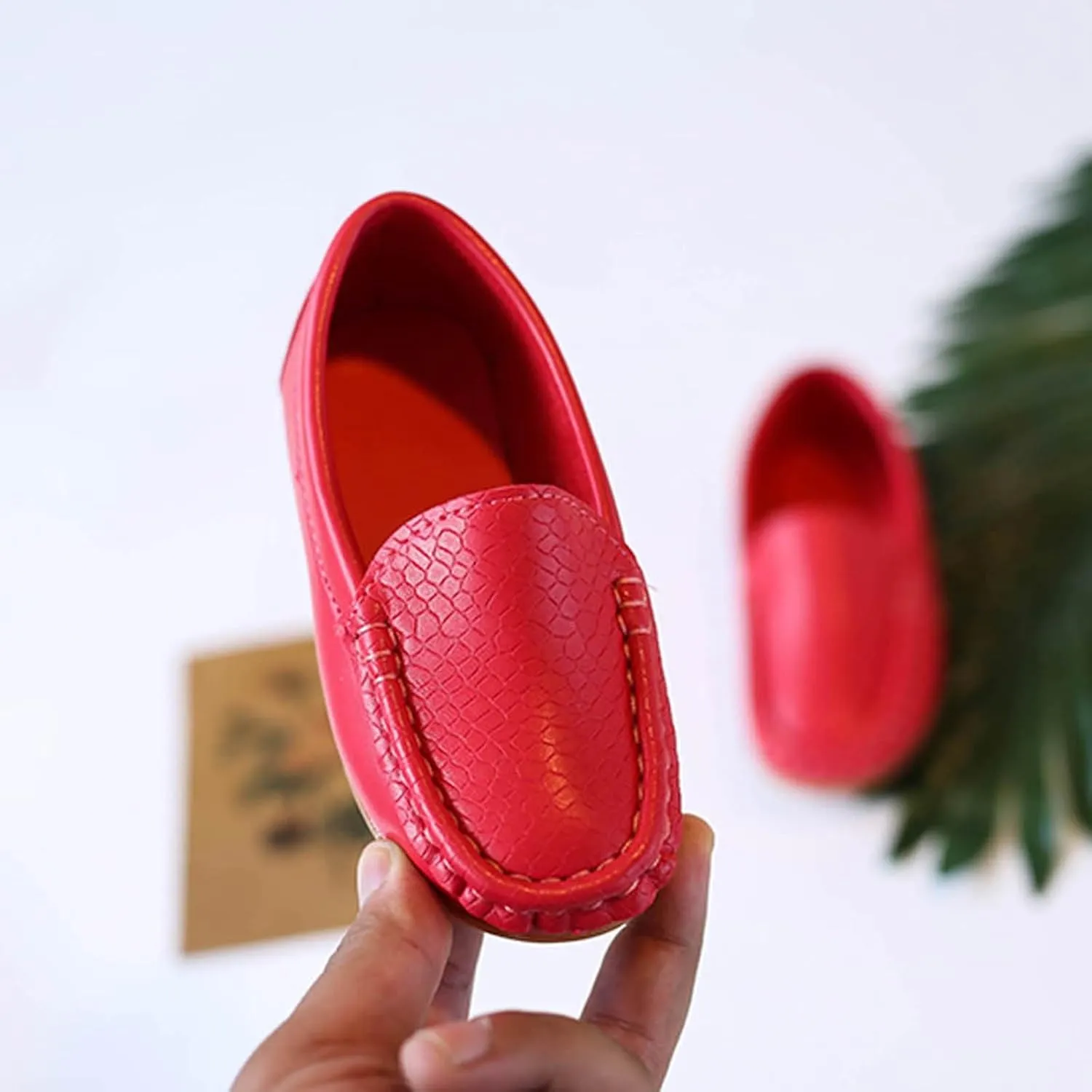 Toddler Boys Dress Shoes Kids Little Girls Flat Shoes School Shoes Solid Soft Slip On Comfy Oxford Casual Loafers