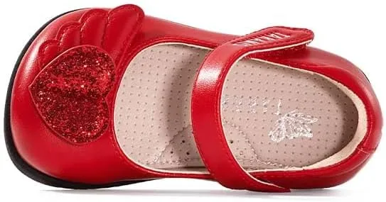 Toddler Girls Mary Jane Lightweight Dress Shoes School for Girls Flats