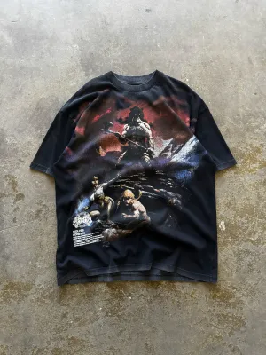 Victory Or Valhalla "Premium" Oversized Tee in Black