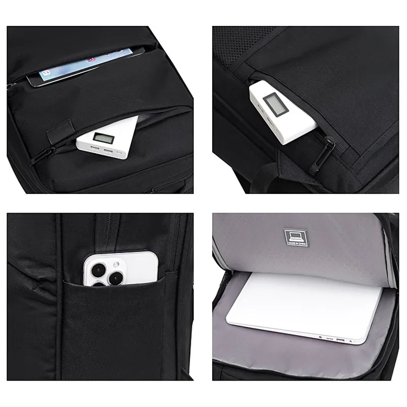 Water-Resistant Large Capacity Business Backpack for Men
