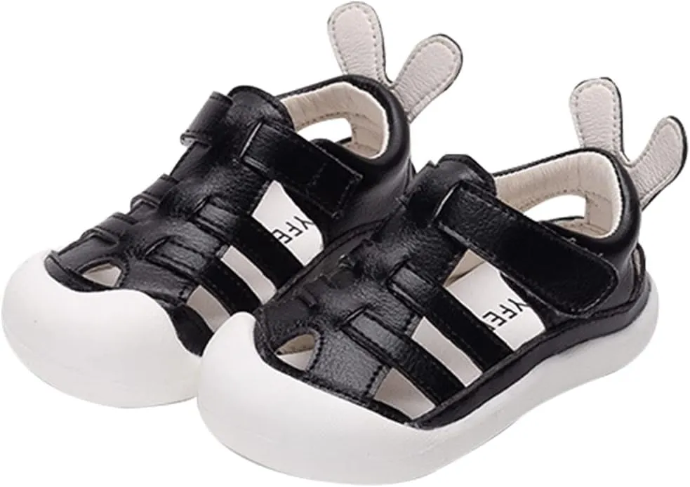 weilonghyw Kids Sandals Unisex Closed-Toes Summer Sandals Toddler For Beach Pool Outdoor