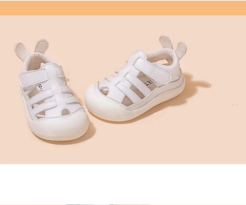 weilonghyw Kids Sandals Unisex Closed-Toes Summer Sandals Toddler For Beach Pool Outdoor