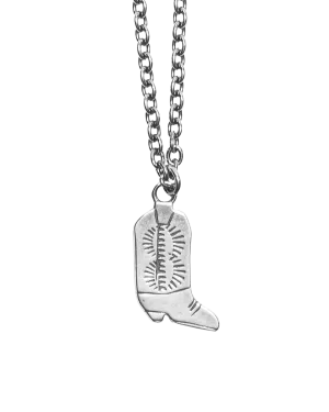 WESTERN BOOTS CHAIN NECKLACE