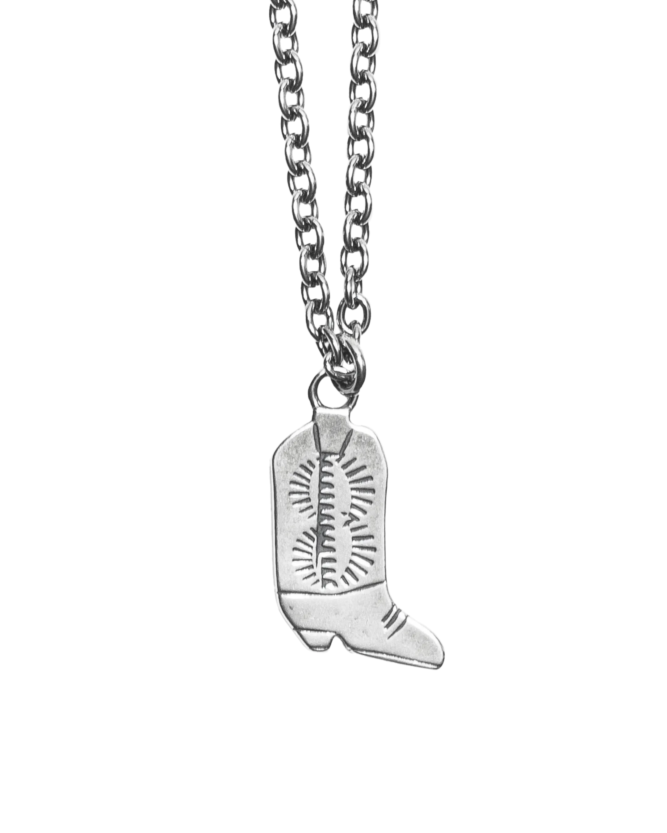 WESTERN BOOTS CHAIN NECKLACE