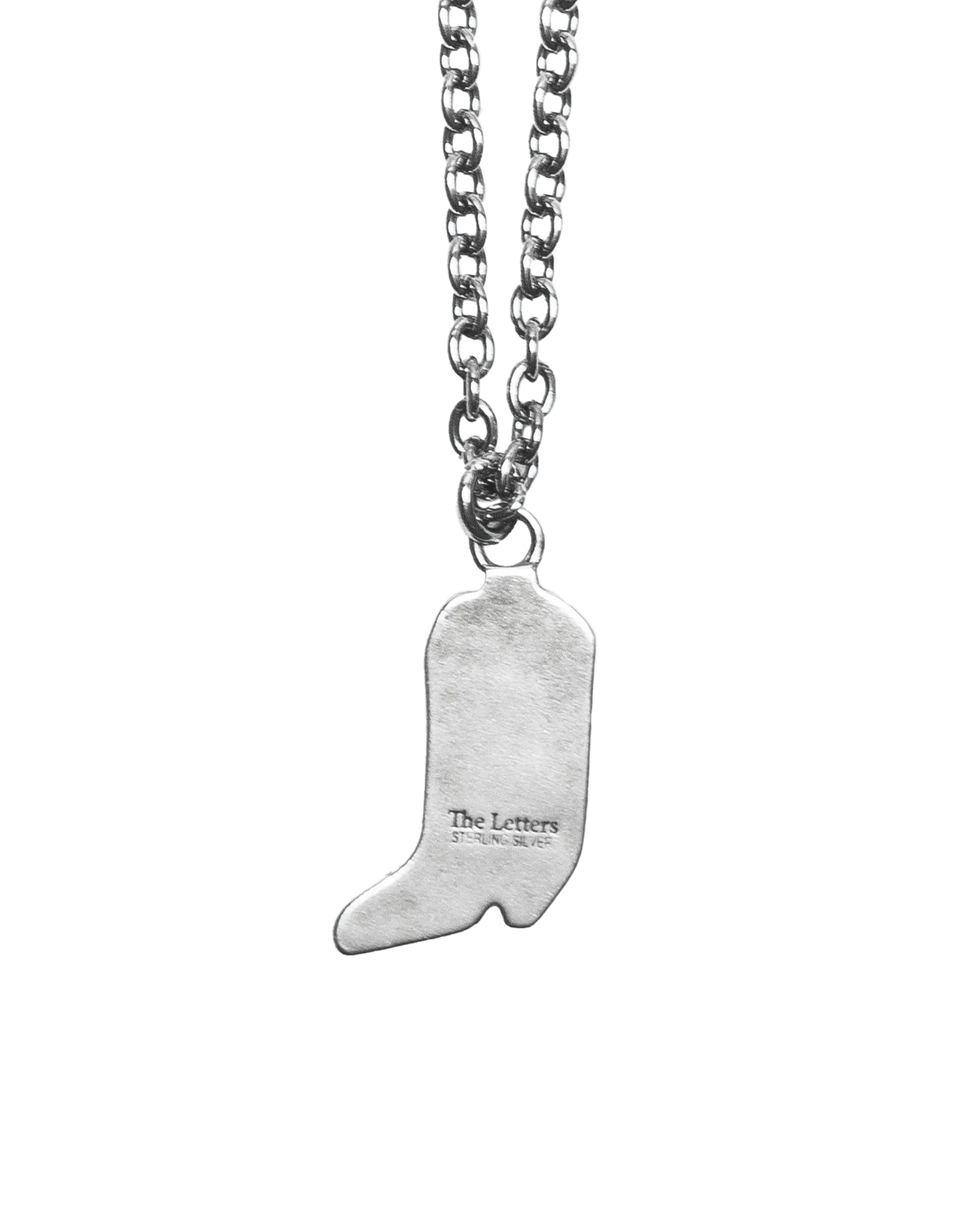 WESTERN BOOTS CHAIN NECKLACE