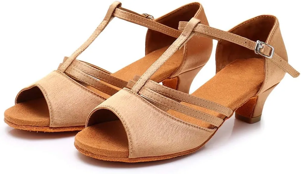Women Fashion Dancing Prom Ballroom Latin Dance Shoes Sandals Sandals for Women Dressy Size 11