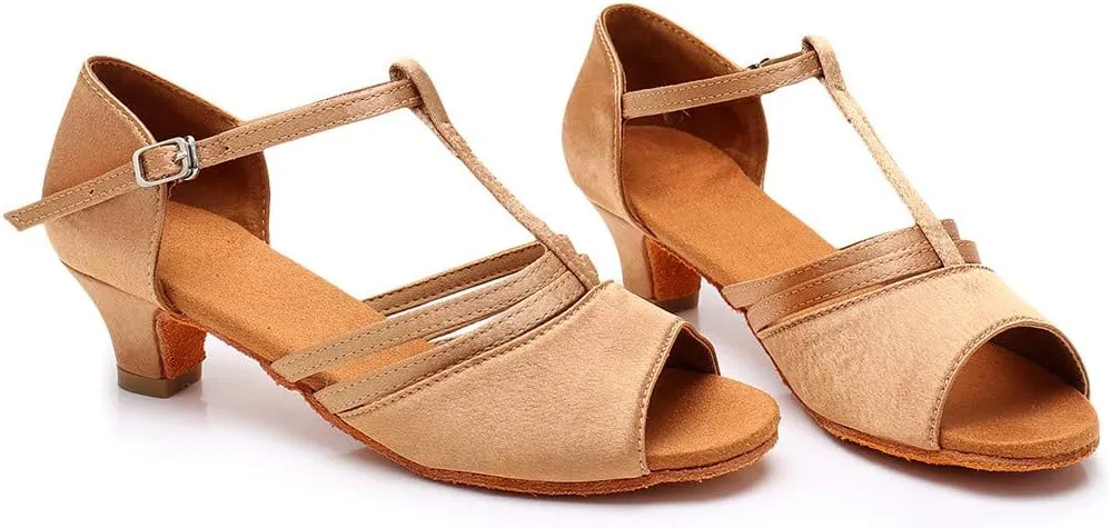 Women Fashion Dancing Prom Ballroom Latin Dance Shoes Sandals Sandals for Women Dressy Size 11