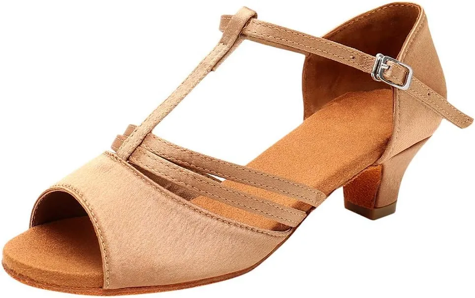 Women Fashion Dancing Prom Ballroom Latin Dance Shoes Sandals Sandals for Women Dressy Size 11