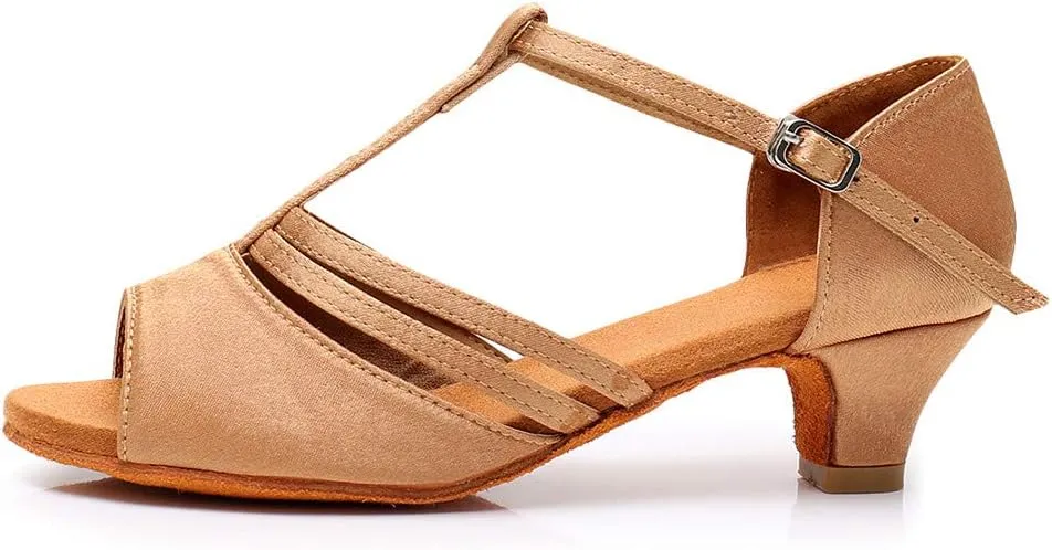Women Fashion Dancing Prom Ballroom Latin Dance Shoes Sandals Sandals for Women Dressy Size 11