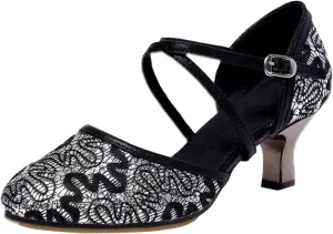 Women's Dance Sandals Color Fashion Sequins Prom Ballroom Latin Dance Shoes Sandals Sports Women Sandals