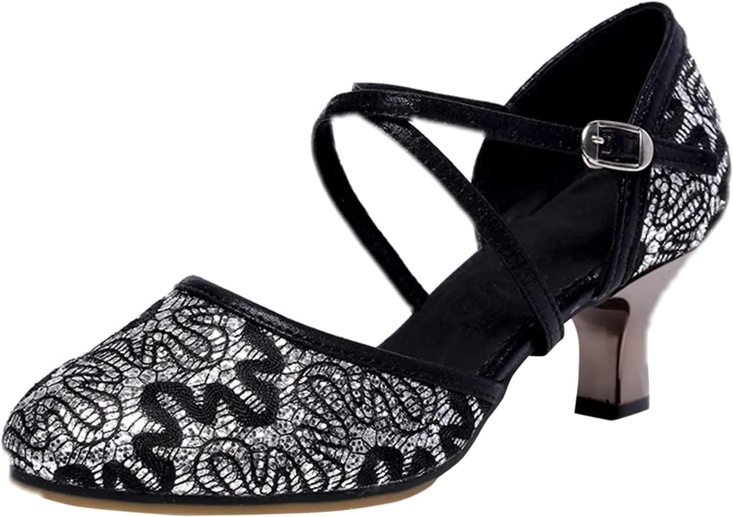Women's Dance Sandals Color Fashion Sequins Prom Ballroom Latin Dance Shoes Sandals Sports Women Sandals