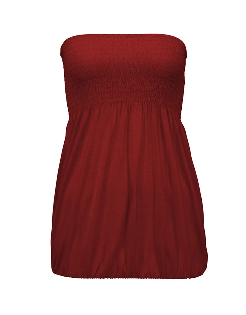 Women's Sexy Fashion Off-the-shoulder Short Tube Top Tank Top