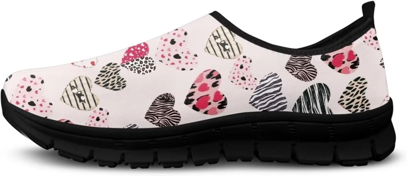 Women's Slip On Loafers Soft-Soled Casual Walking Shoe Lightweight Non Slip Outdoor Sports Running Sneakers US 5.5-11.5