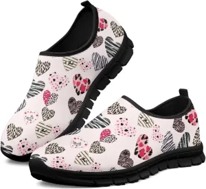 Women's Slip On Loafers Soft-Soled Casual Walking Shoe Lightweight Non Slip Outdoor Sports Running Sneakers US 5.5-11.5
