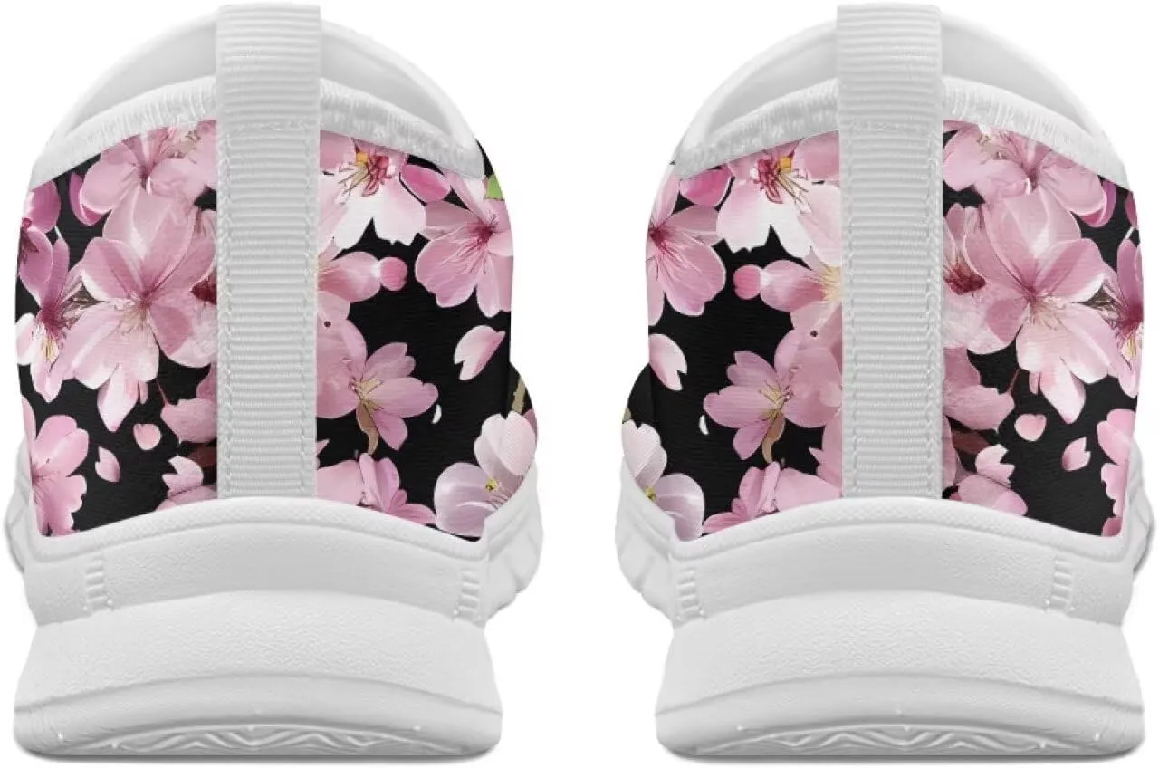 Women's Slip-on Sneakers Low Cut Casual Walking Shoes Loafers Animal Pattern Comfort Soft Sports Running Flat Shoes