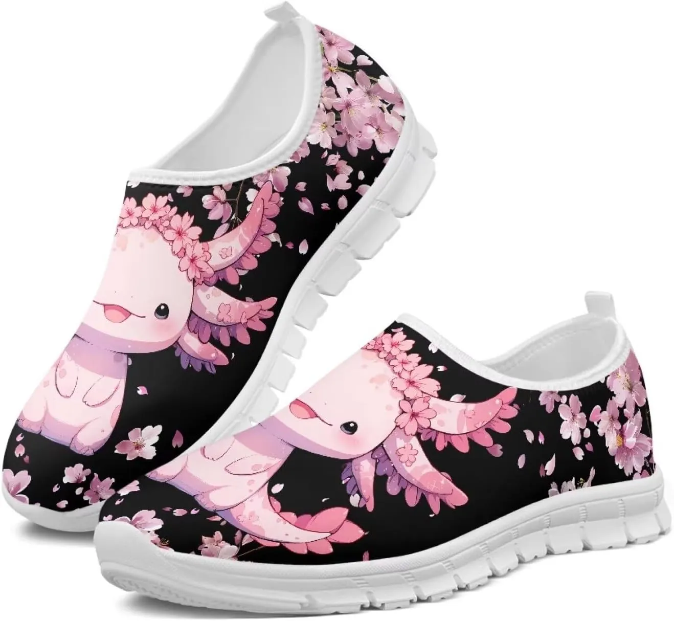 Women's Slip-on Sneakers Low Cut Casual Walking Shoes Loafers Animal Pattern Comfort Soft Sports Running Flat Shoes