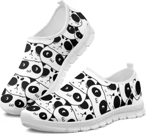 Women's Slip-on Sneakers Low Cut Casual Walking Shoes Loafers Animal Pattern Comfort Soft Sports Running Flat Shoes