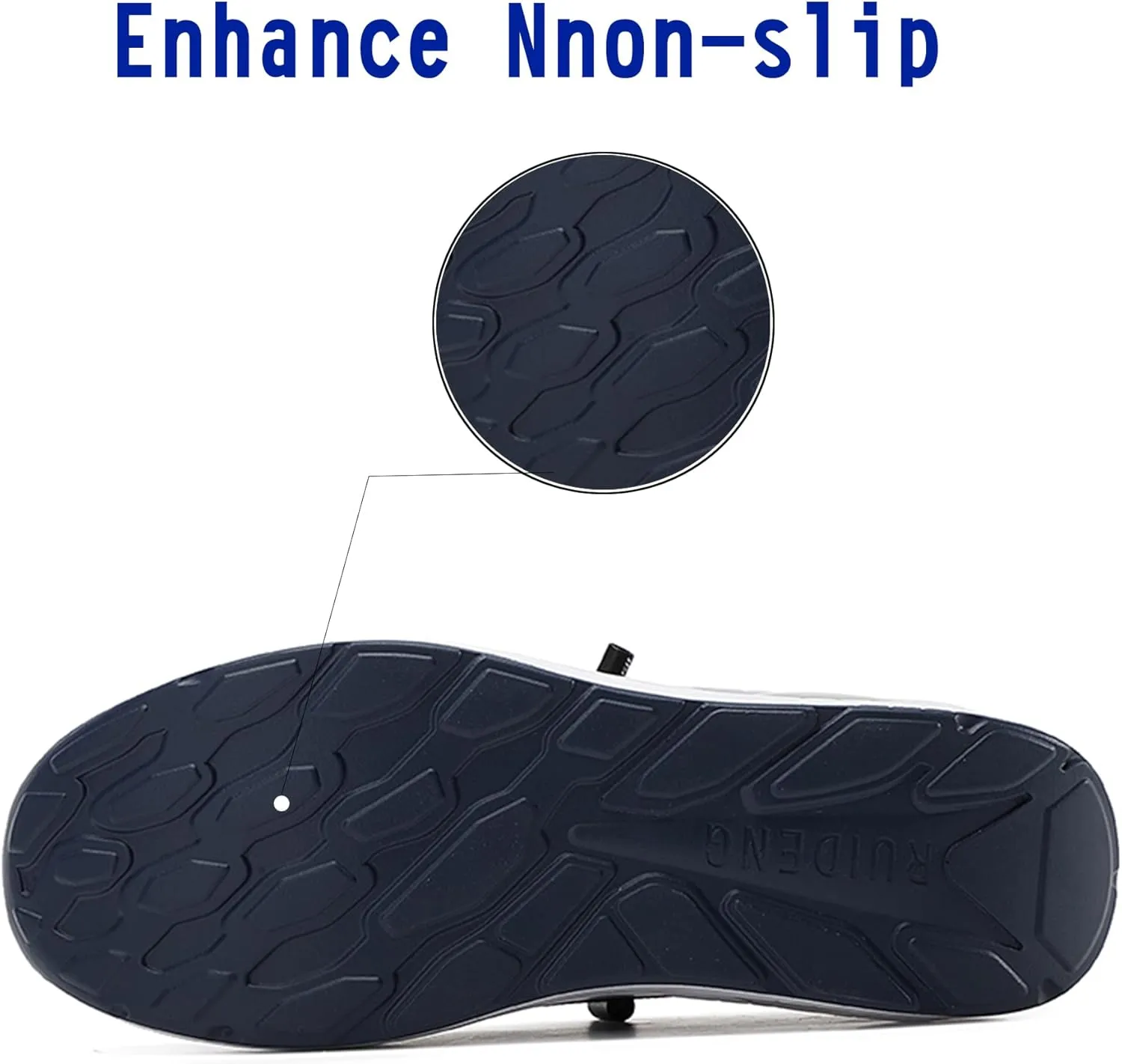Women's Slip-on Walking Shoes Mesh Breathe Air Cushion Sock Sneakers for Women Ladys Fashion Platform Lightweight Loafers Non-Slip Nursing Work Shoe