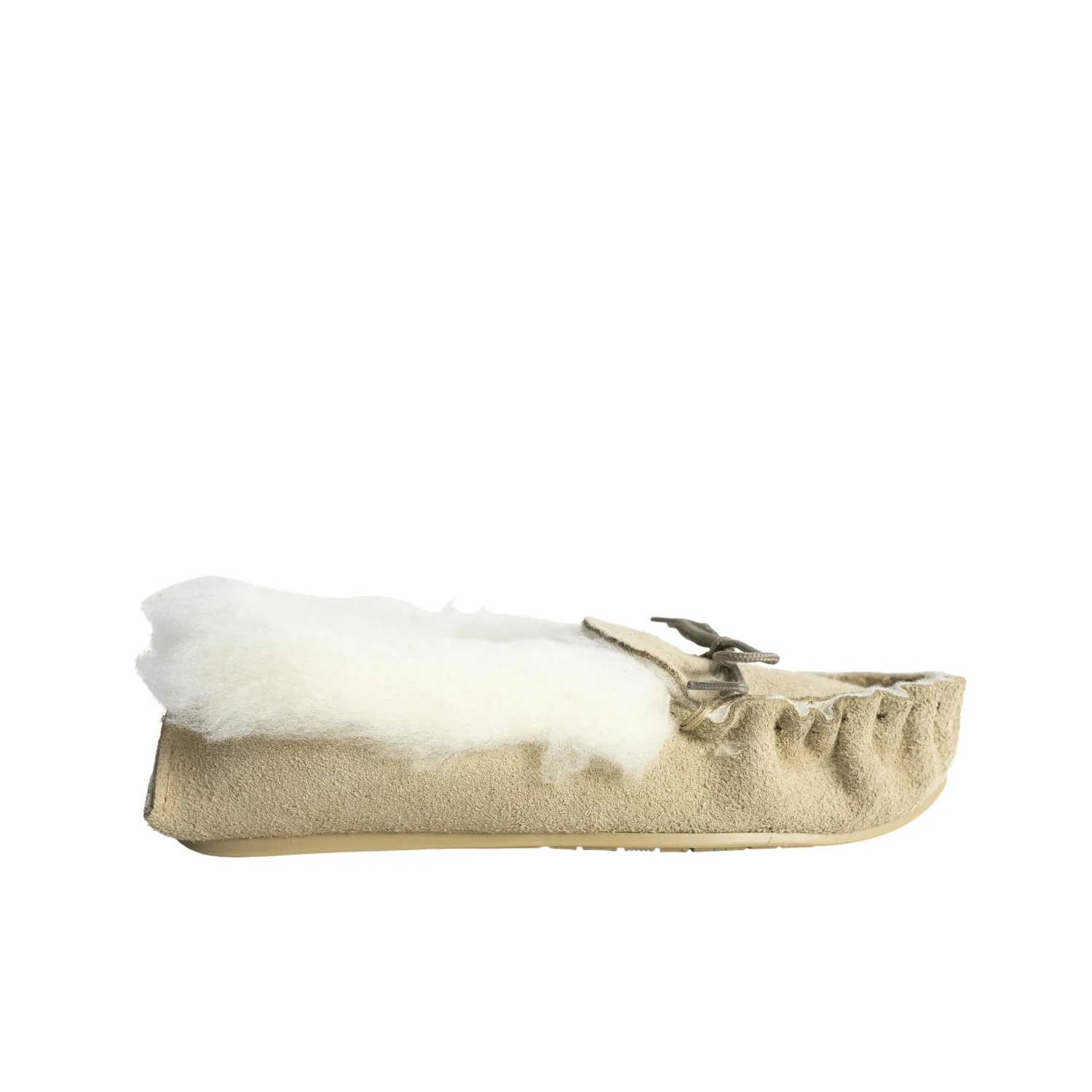 Womens Wool Lined Moccasin