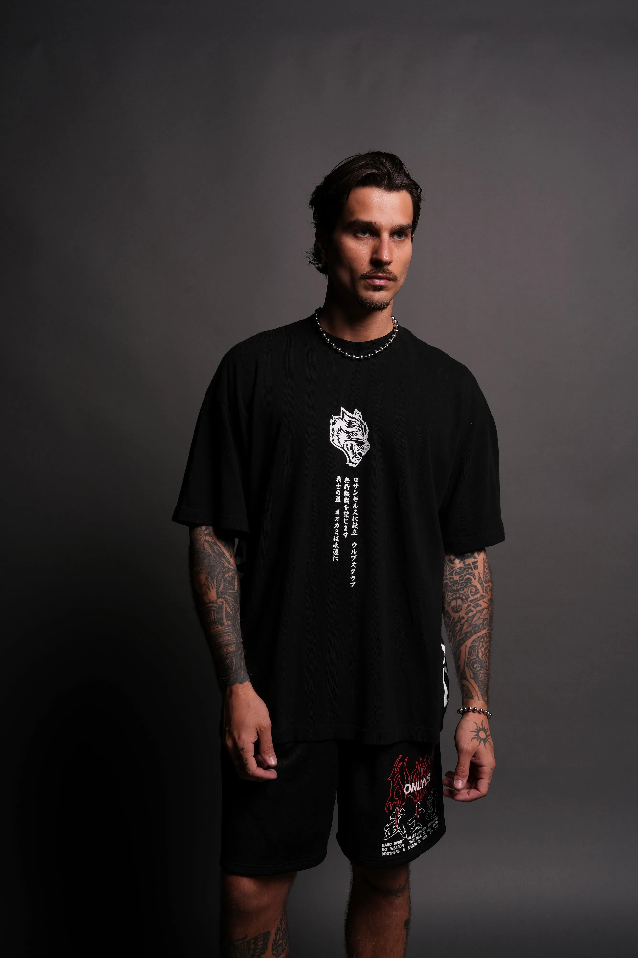 Zenitsu "Side By Side" Series Premium Tee in Black